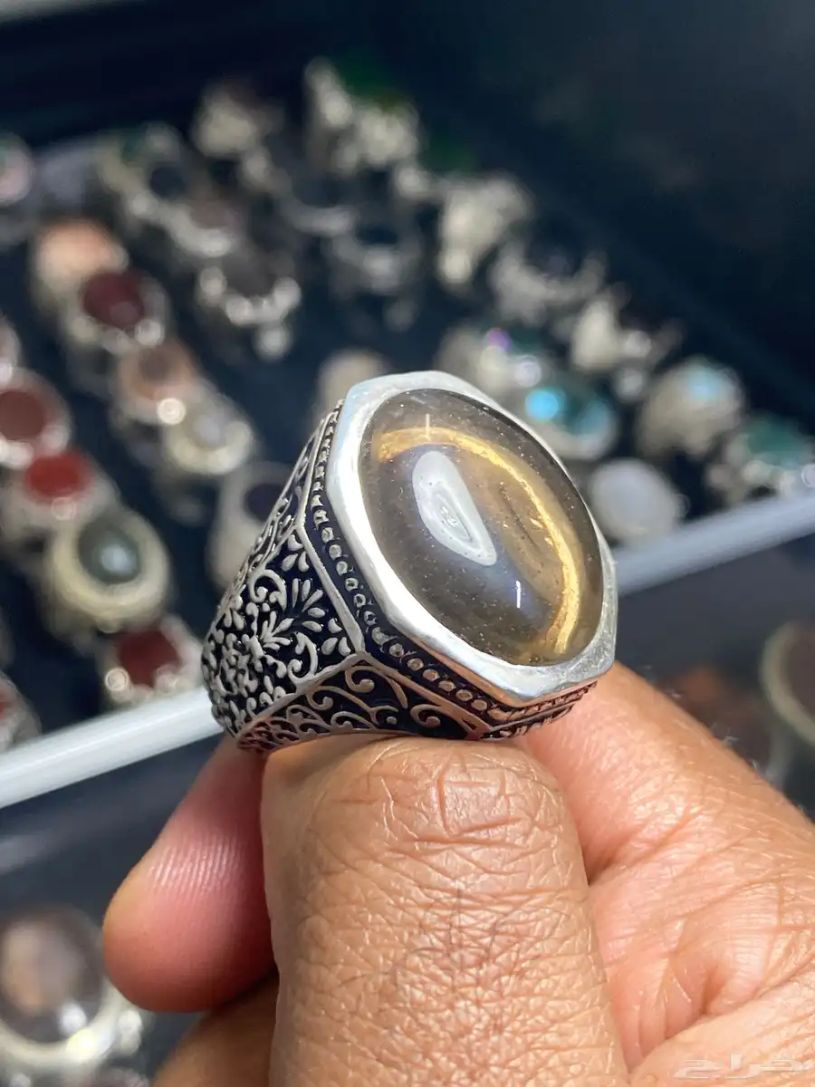 خاتم در نفطي صياغة عارف ( 3 خواتم ) 4