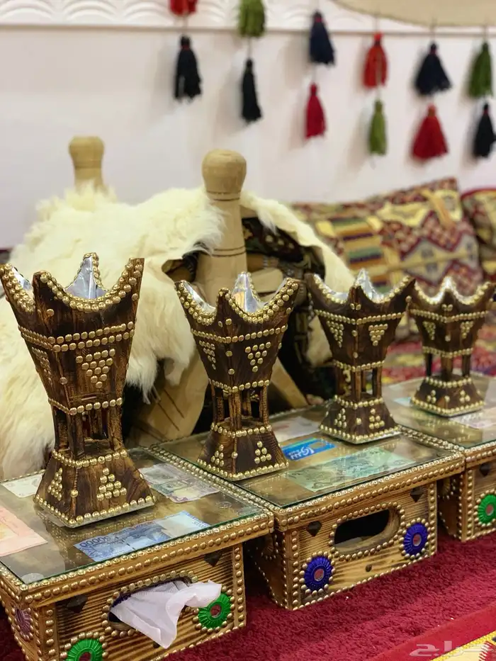 مباخر حائل من خشب الاثل جمله 8