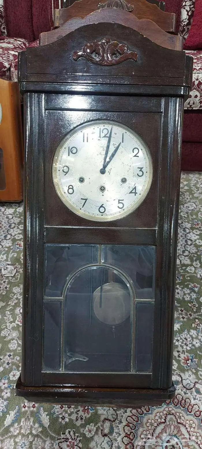 ساعة جدارية اثرية للبيع 4
