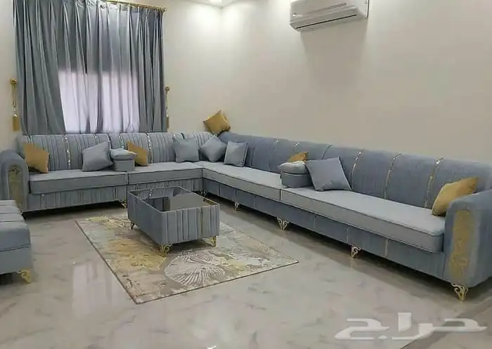 تنجيد كنب تفصيل كنب مساند مجالس الستائر 4