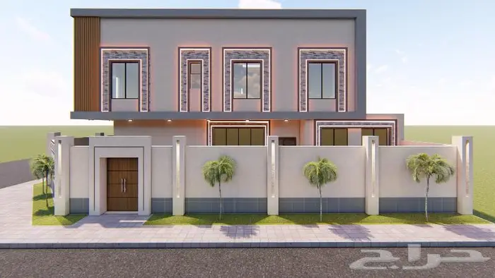 تصميم واجهات خارجية 3D 4