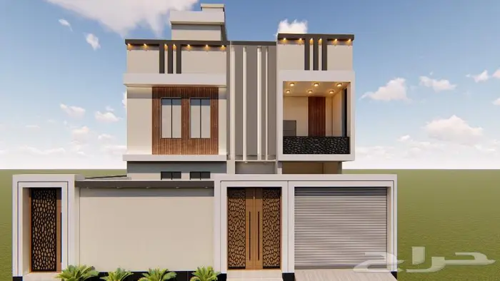 تصميم واجهات خارجية 3D 7
