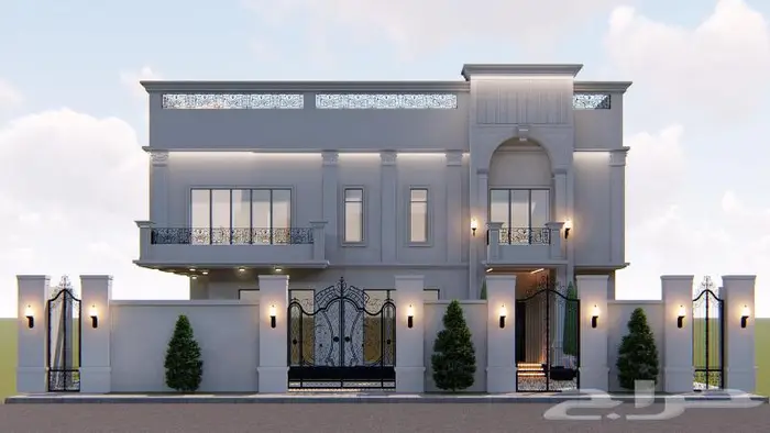 تصميم واجهات خارجية 3D 14