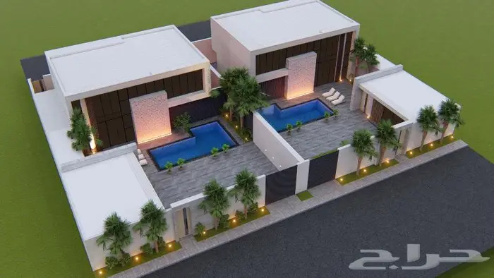 تصميم واجهات خارجية 3D 31