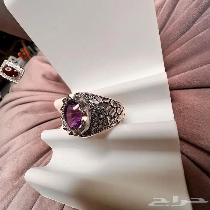 خاتم بحجر الجمشت (اماتيست) 5