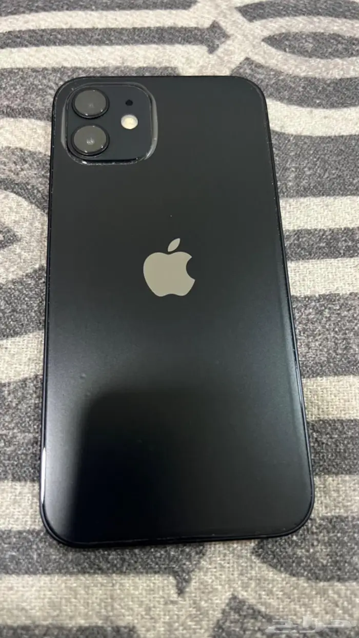 ايفون 12 اسود 256 GB 6