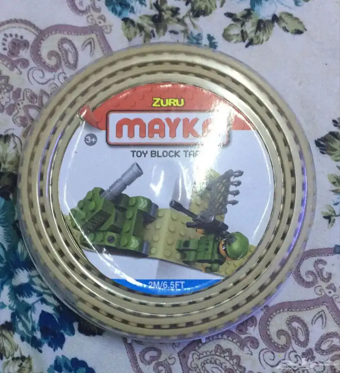 شريط مكعبات ليجو لاصق يلصق على اي شيء لتركيب مكعبات اليجو 0