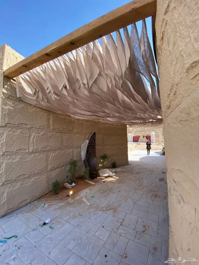 مضلات سواتر برجولات خيزران 1