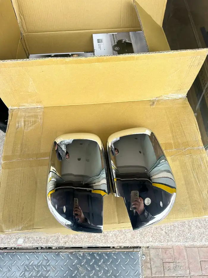 غطاء مريات فتك نيكل مريات فتك نيسان باترول سفاري كروم مريه 1