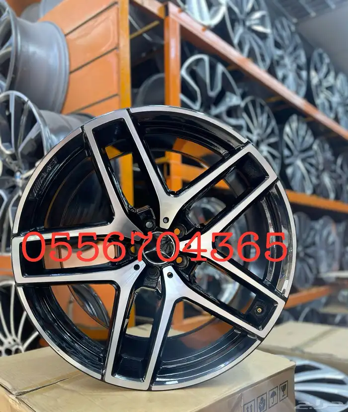 جنوط مرسيدس GLE 43 مقاس 21 اصلي وكالة موديل 2019 11