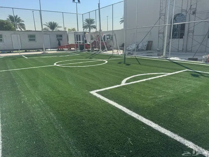 إنشاء ملاعب كرة القدم بالعشب الصناعي وارضيات مطاطية 58