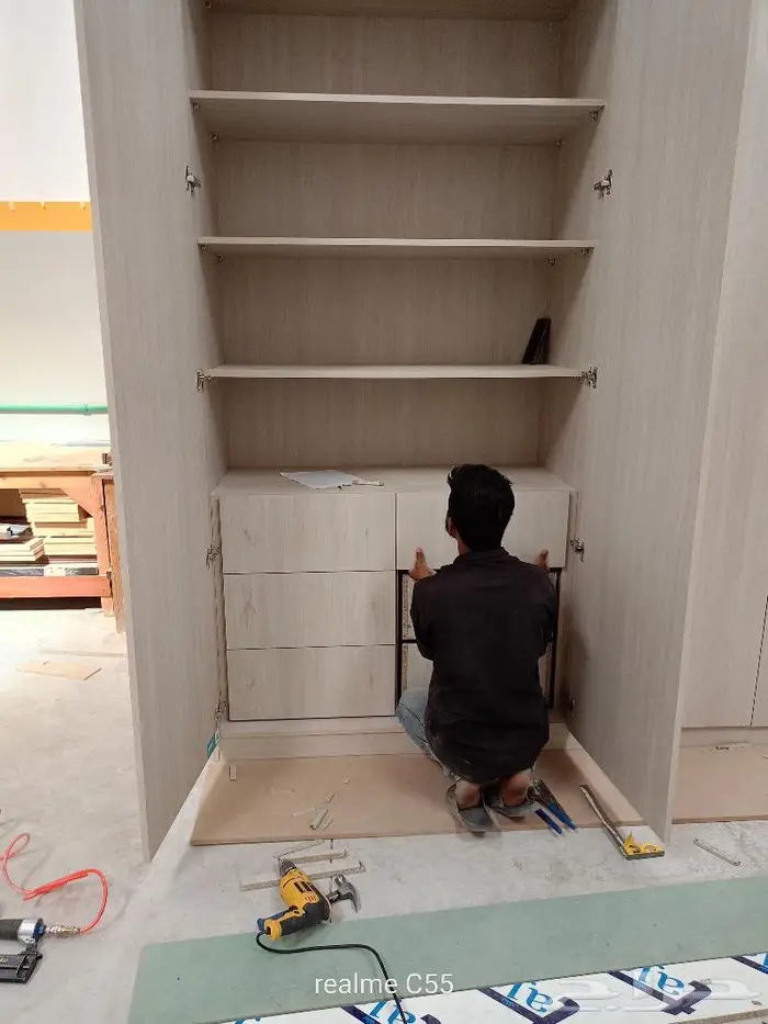 منجرة لأعمال الخزائن والديكورات 27