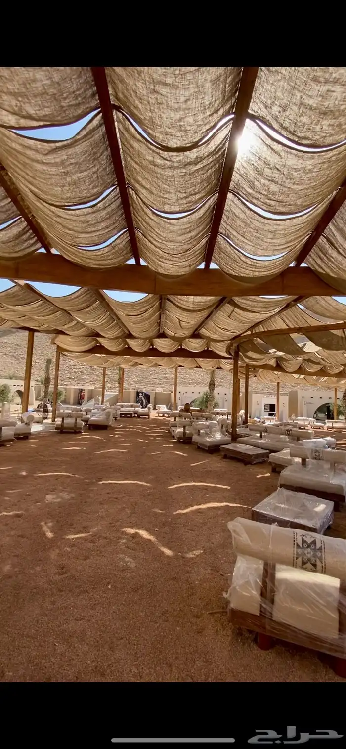 مضلات سواتر برجولات خيزران 0