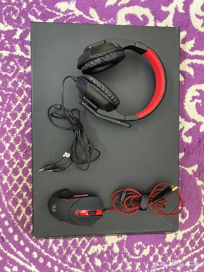 طقم كيبورد وماوس وسماعه جديد للبيع المستعجل 0