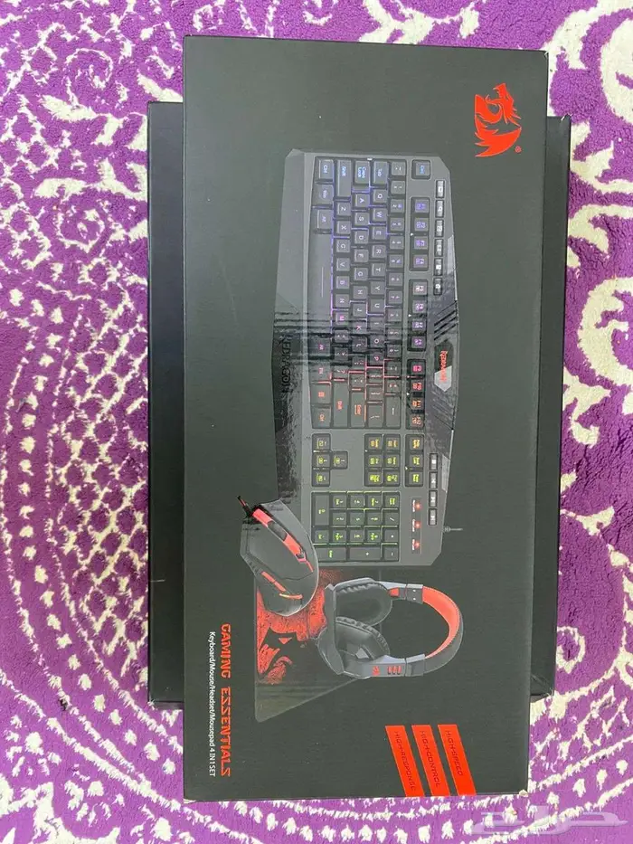 طقم كيبورد وماوس وسماعه جديد للبيع المستعجل 3