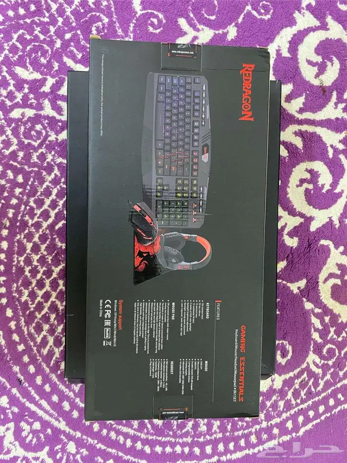 طقم كيبورد وماوس وسماعه جديد للبيع المستعجل 5