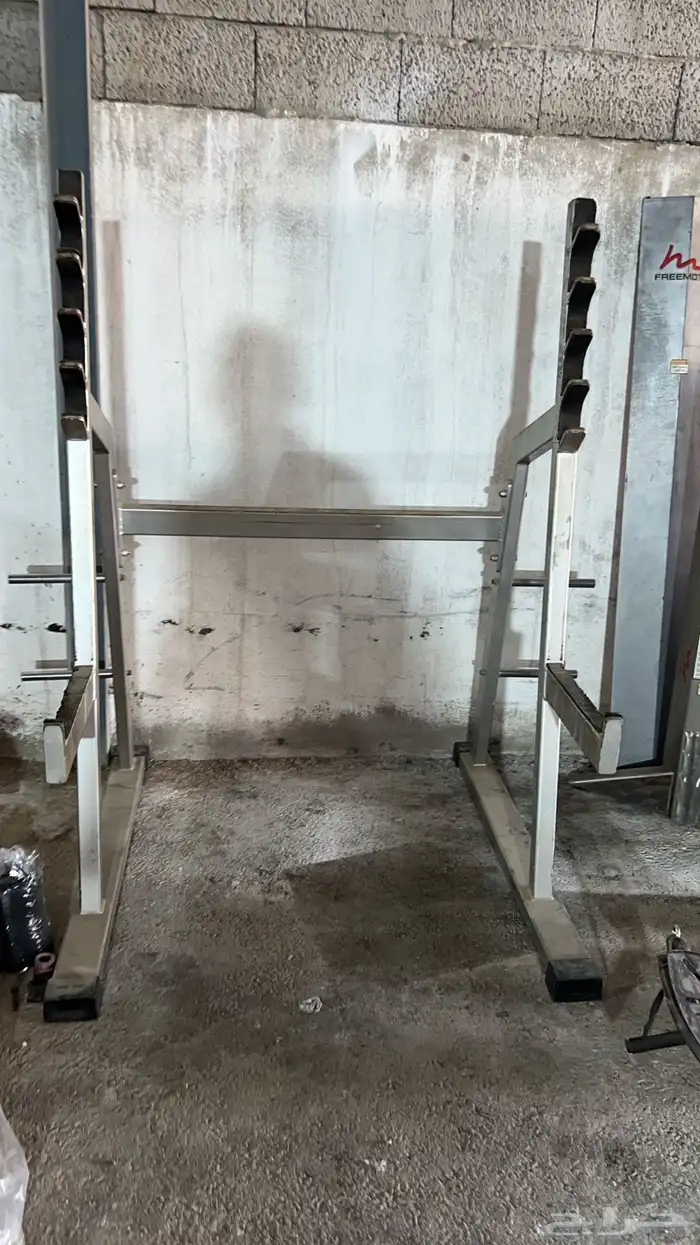 اجهزة رياضية مستخدمة أوزان دنابل بنش كرسي دراجة سير ترو 7