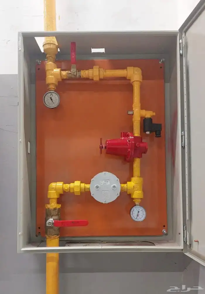 تمديد شبكات الغاز 1