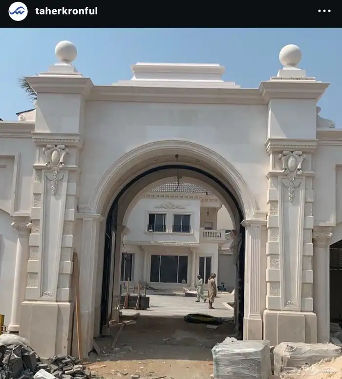 تصميم و تنفيذ كافة اعمال الحجر و الرخام و الجي ار سيو الجبس 0