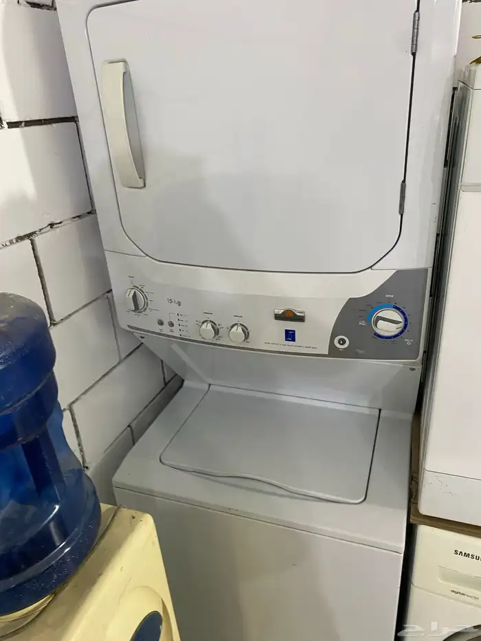 غسالة وايت وستنقهاوس دورين 15 كيلو 0