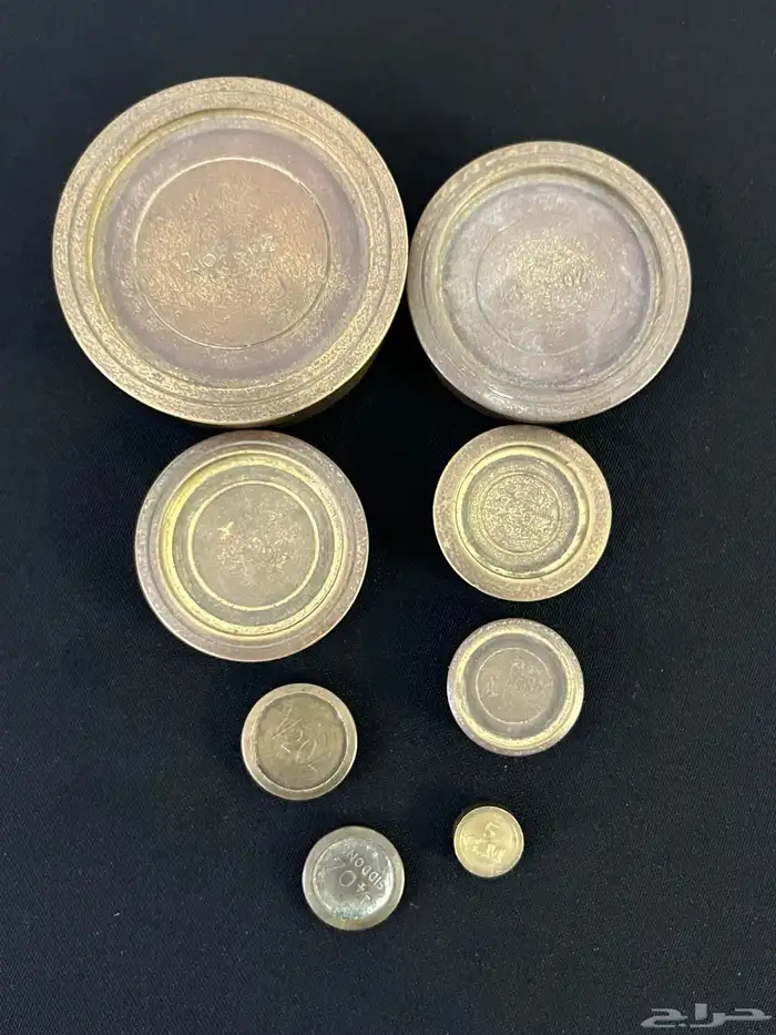 من النوادر (وزنات نحاس بالأونصة ) 0