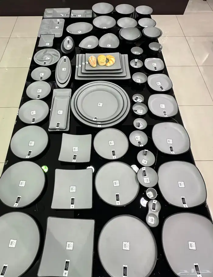 صحون تشكيلة من الميلامين ضد الكسر للمطاعم والمقاهي والفنادق 0