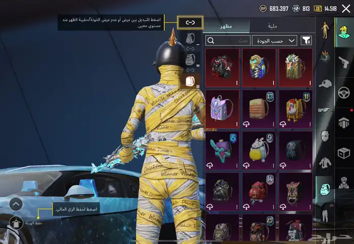 حساب ببجي للبيع 5