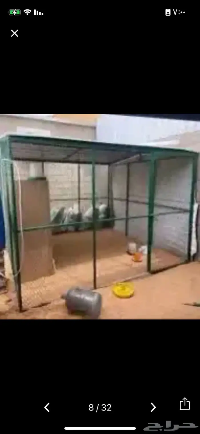 شبك طيور حمام دجاج اقفاص غرف دجاج طيور 9