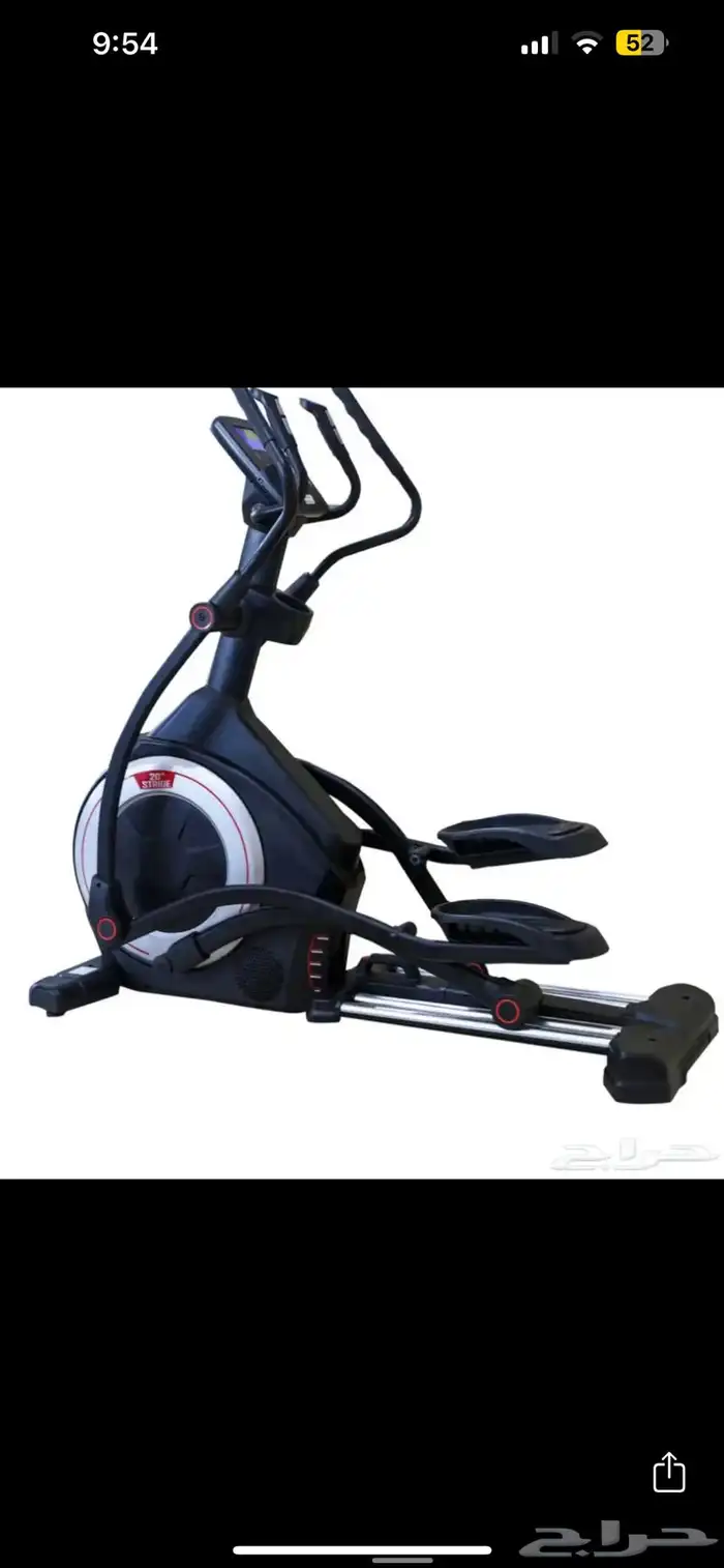 اجهزة رياضية مستخدمة أوزان دنابل بنش كرسي دراجة سير ترو 44