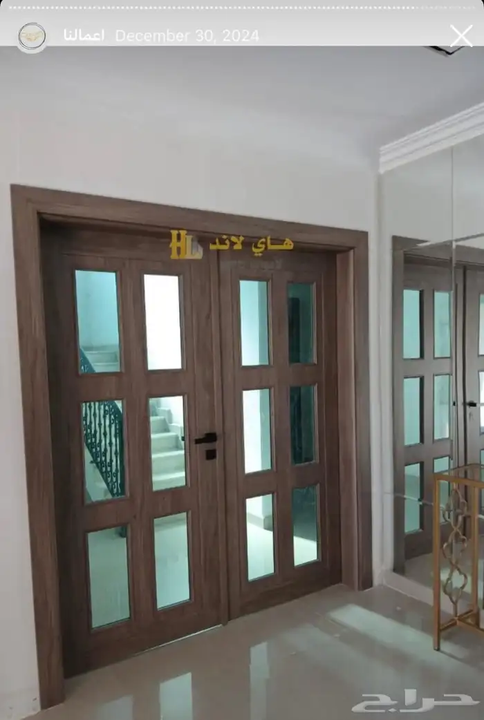 ابواب wpc وابواب UPVC 10
