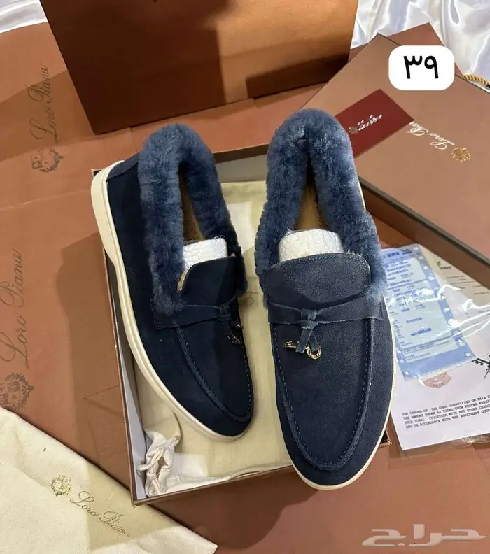 احذية لوربيانا حذاء لورو بيانا شوز مغلق مفتوح Loro Piana 1