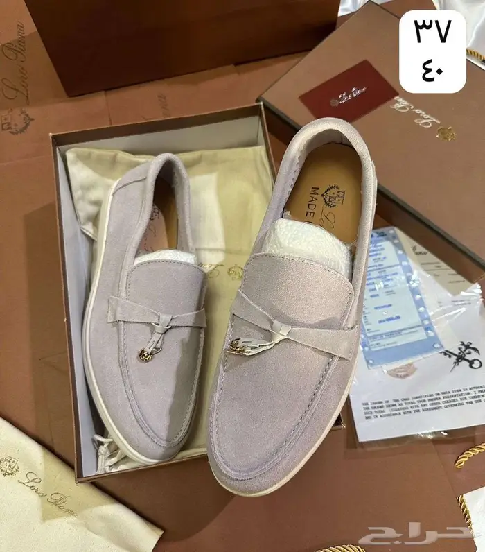 احذية لوربيانا حذاء لورو بيانا شوز مغلق مفتوح Loro Piana 4