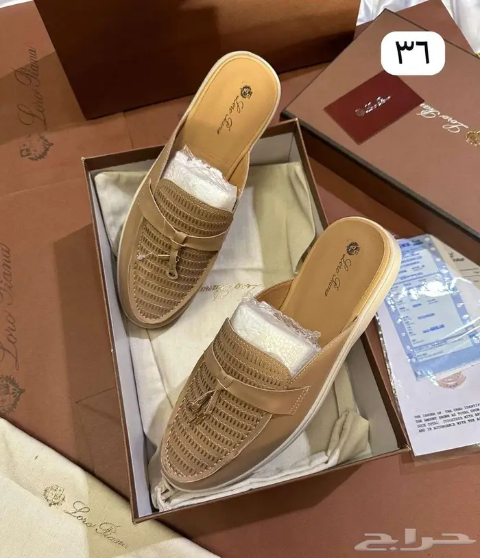 احذية لوربيانا حذاء لورو بيانا شوز مغلق مفتوح Loro Piana 20