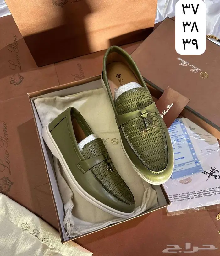 احذية لوربيانا حذاء لورو بيانا شوز مغلق مفتوح Loro Piana 8