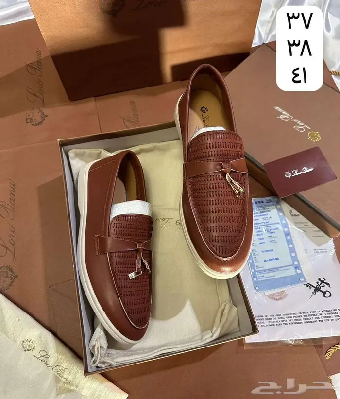 احذية لوربيانا حذاء لورو بيانا شوز مغلق مفتوح Loro Piana 14