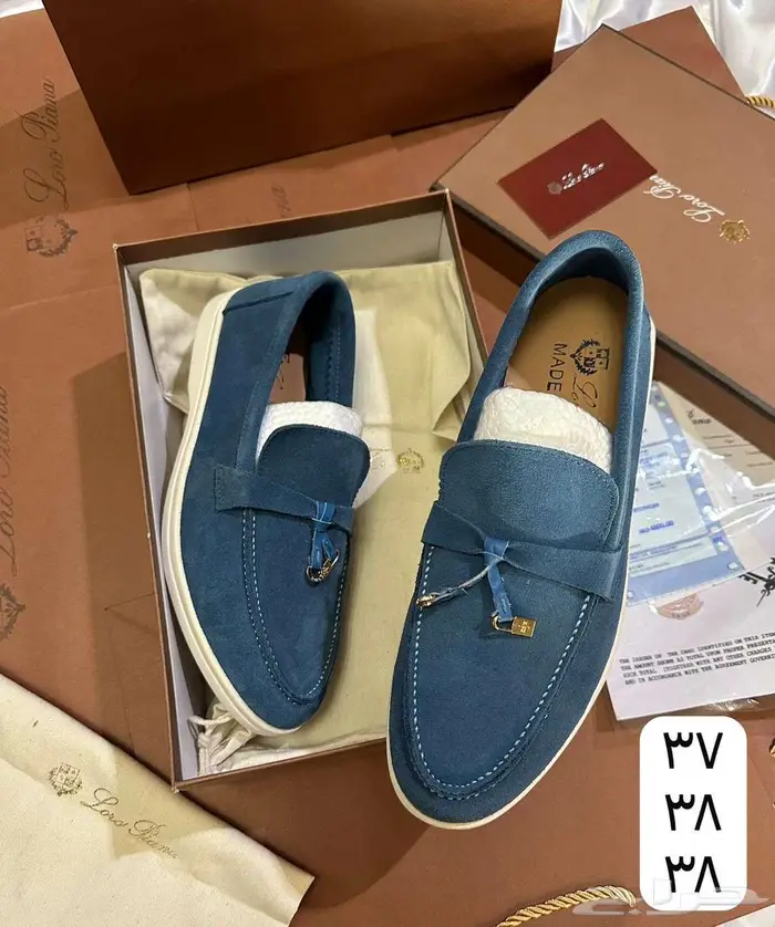 احذية لوربيانا حذاء لورو بيانا شوز مغلق مفتوح Loro Piana 9