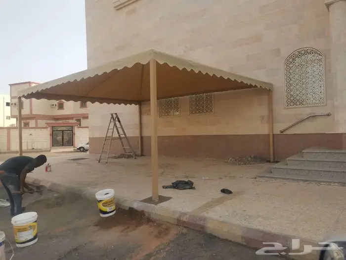 بيوت شعر المدينه خيام المدينه مظلات وسواتر وقراميد المدينه 0