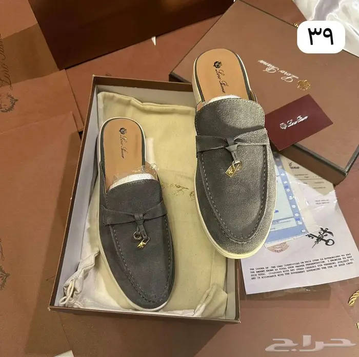 احذية لوربيانا حذاء لورو بيانا شوز مغلق مفتوح Loro Piana 13