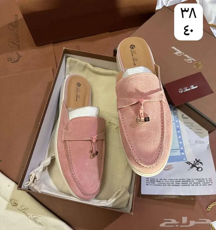 احذية لوربيانا حذاء لورو بيانا شوز مغلق مفتوح Loro Piana 12