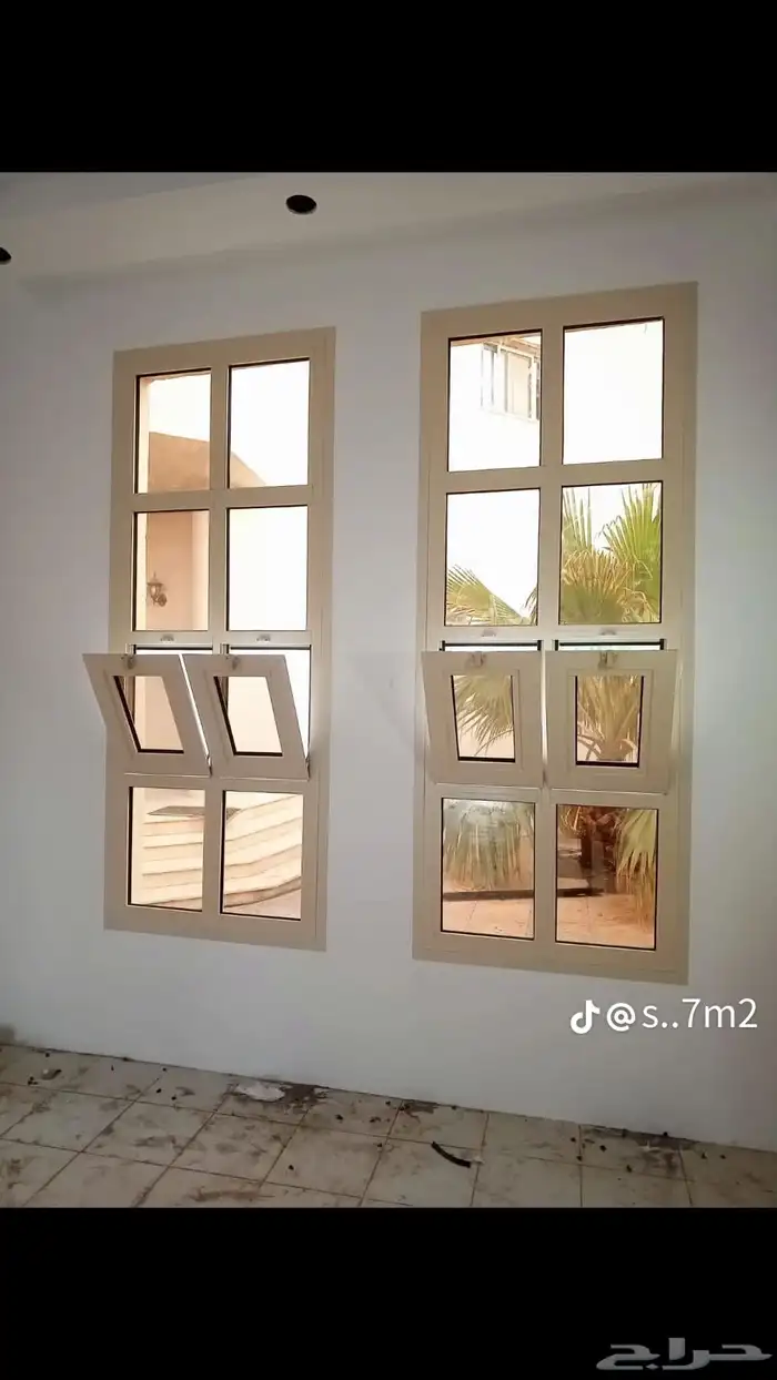 نوافذ المنيوم   ابواب حديد درابزين 1