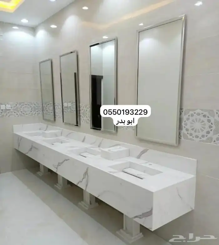 مشبات رخام افران خبز وبيتزا شوايات لحم دوة رخام كونتر رخام 9