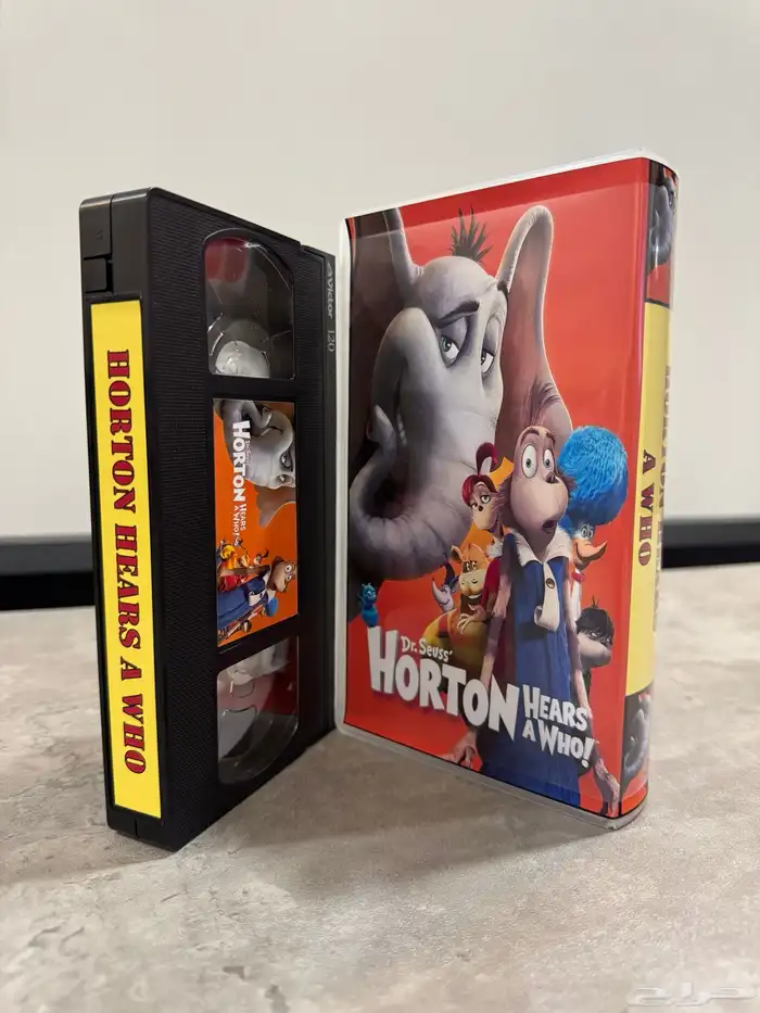 أشرطة VHS جديدة للمسلسلات والأفلام الكرتونية وغير الكرتونية 3