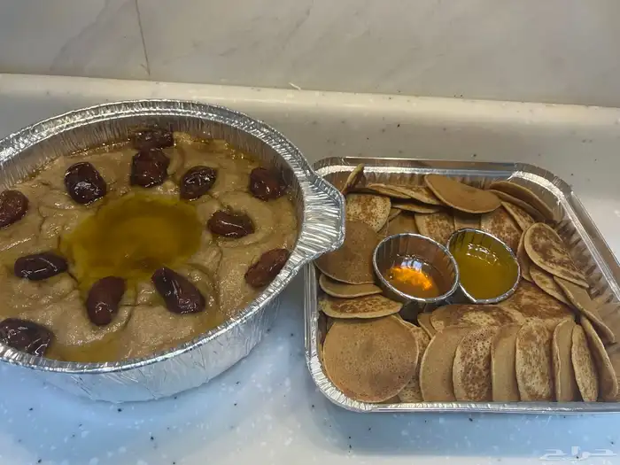 عريكة  مشغوثة ( عيش )   اكلات شعبية جنوبية  مصبع   خبز تنور 13