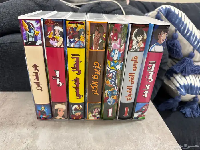 أشرطة VHS جديدة للمسلسلات والأفلام الكرتونية وغير الكرتونية 90