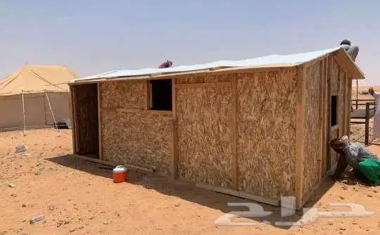 غرف خشب ضد المطر وشمس 1