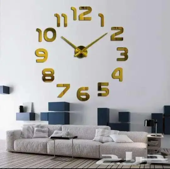 ساعات حائط جميلة جدا وأنيقة 3D 3