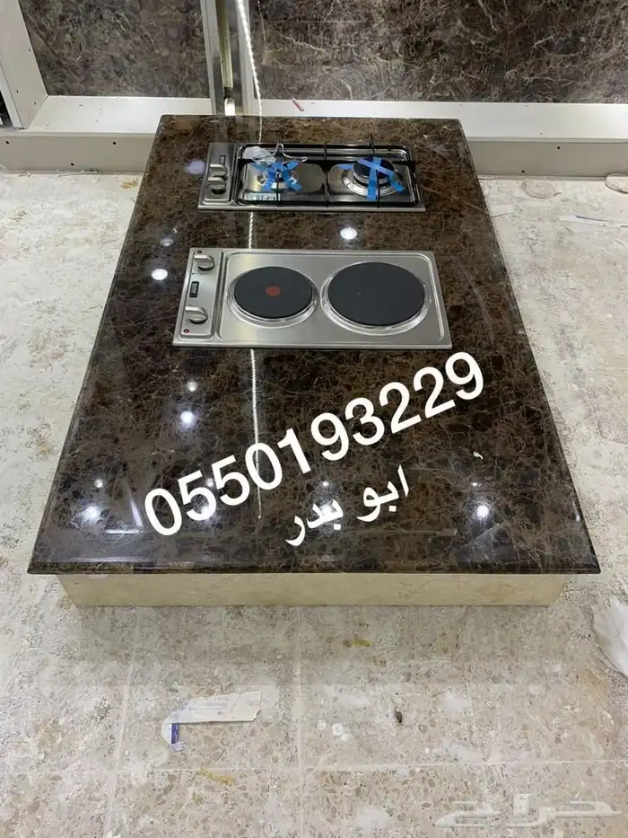 مشبات رخام افران خبز وبيتزا شوايات لحم دوة رخام كونتر رخام 3