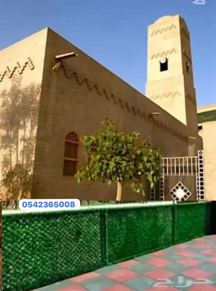 حاجز وساتر عشبي للحدائق والاستراحات 5