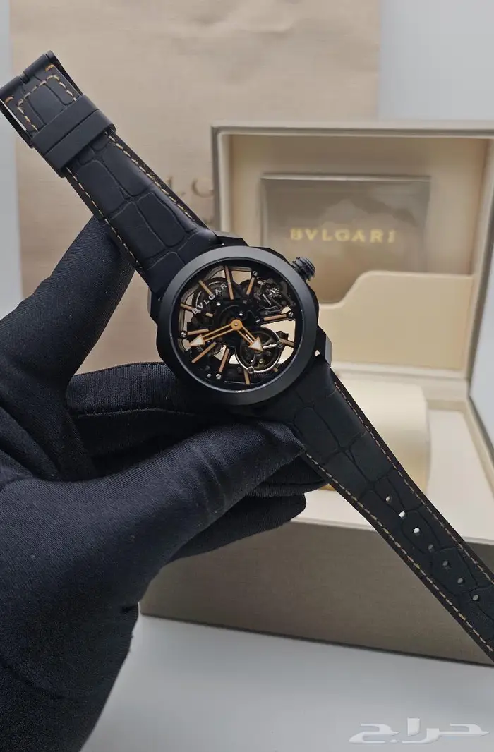 ساعات بولغري رجاليه سوبر ماستر كواليتي طبق الاصل 9