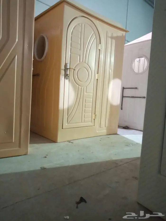 حمامات فايبر كلاس متنقلة فرنجي وعربي 0